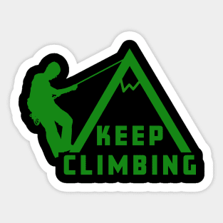 Keep Climbing Sticker